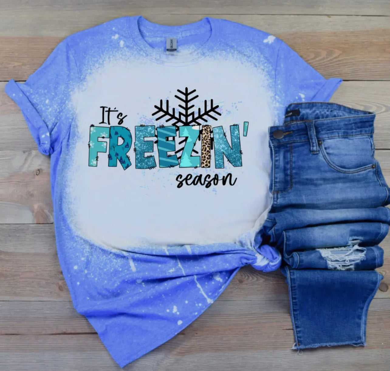 “It’s Freezin’ Season” Graphic Tee
