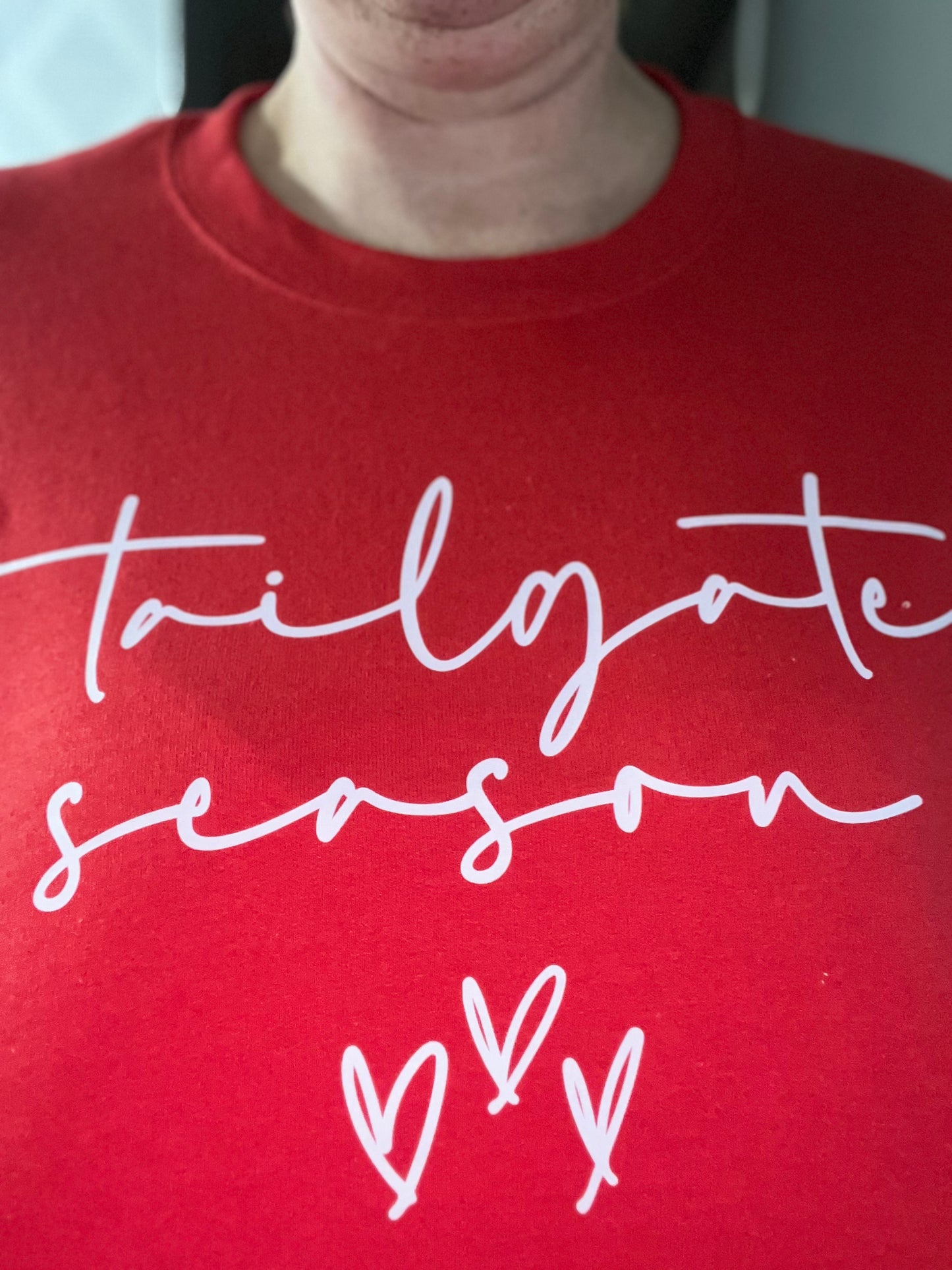 “Tailgate Season” Graphic Fleece Sweatshirt