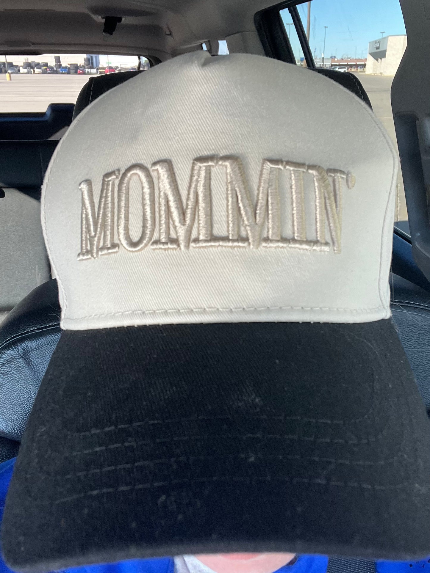 “Mommin” Embroidered Trucker Cap