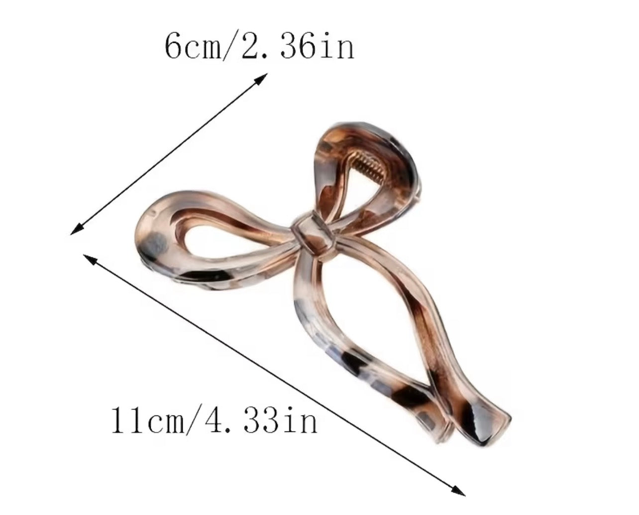 Bow Down Claw Clip