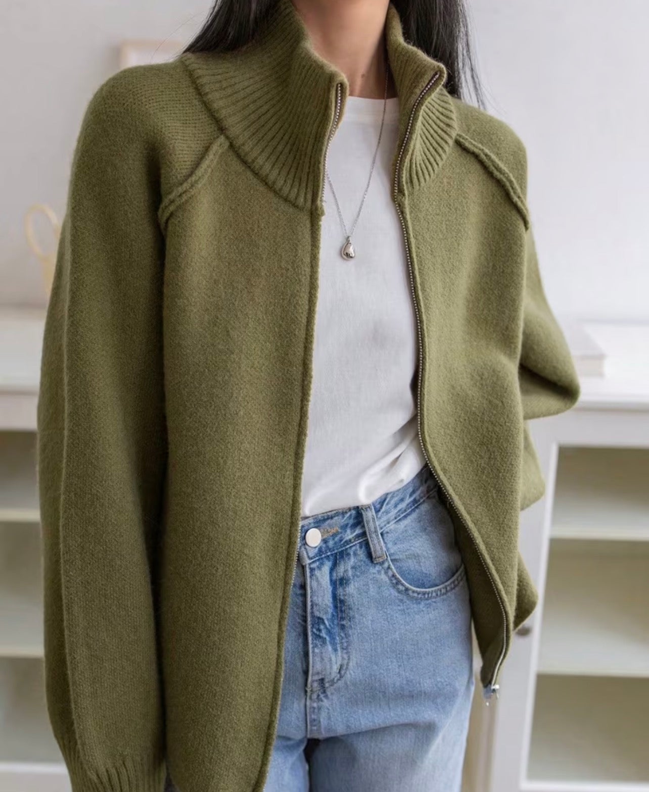 Collar Me Cozy Sweater Jacket