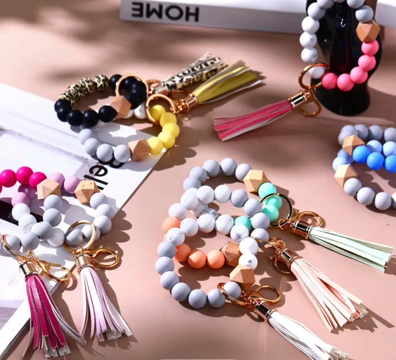 Silicone Bead Wristlet