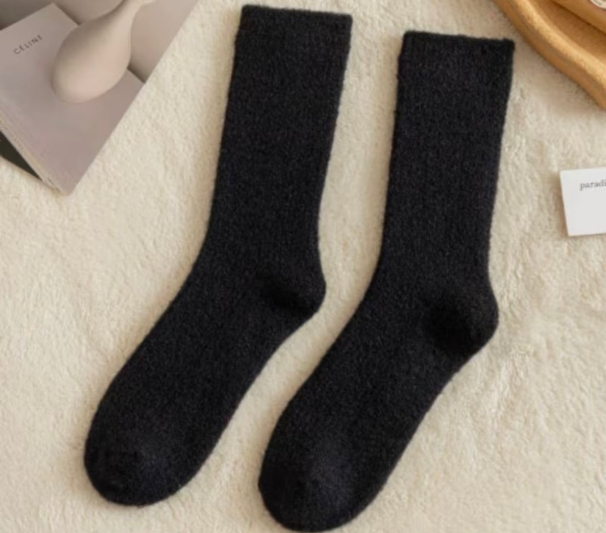Midnight Cloud Cashmere Socks