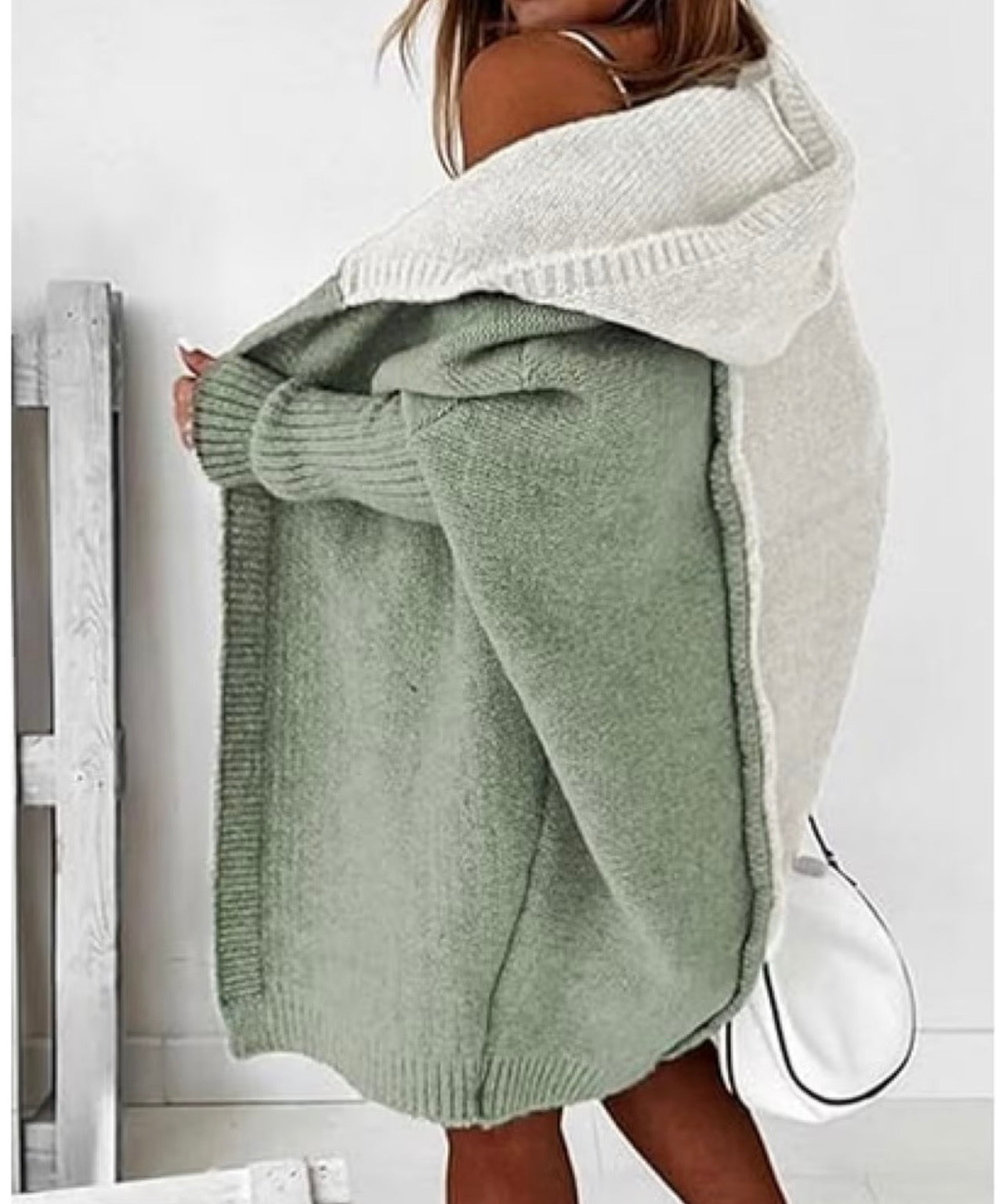 The Cozy Contrast Cardigan