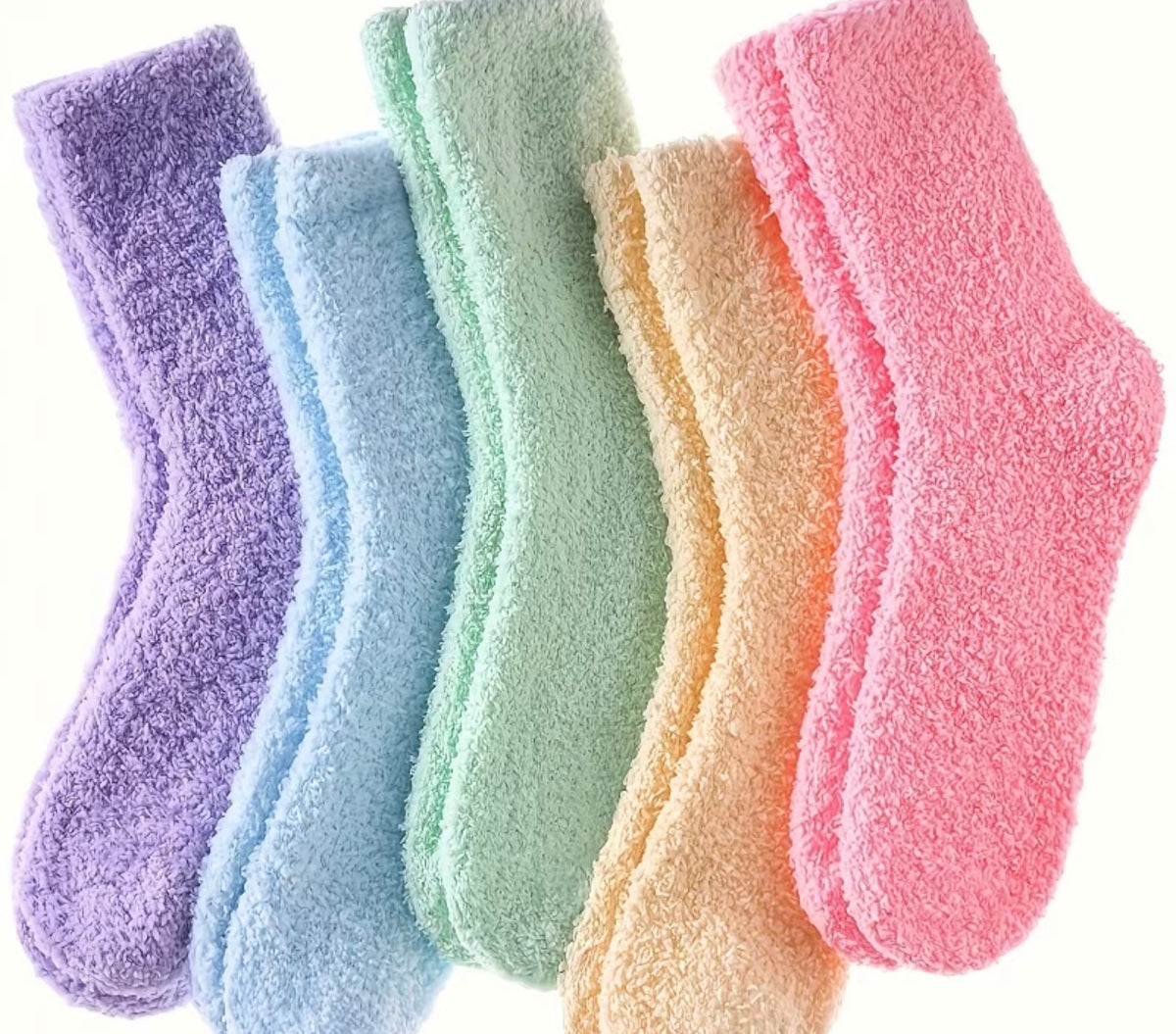 Sweet Dreams Fuzzy Cloud Socks