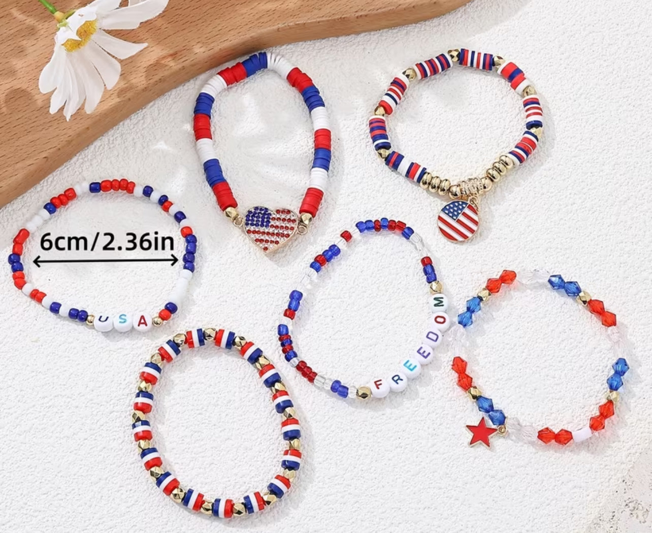 Patriotic Stack Bracelet Pack