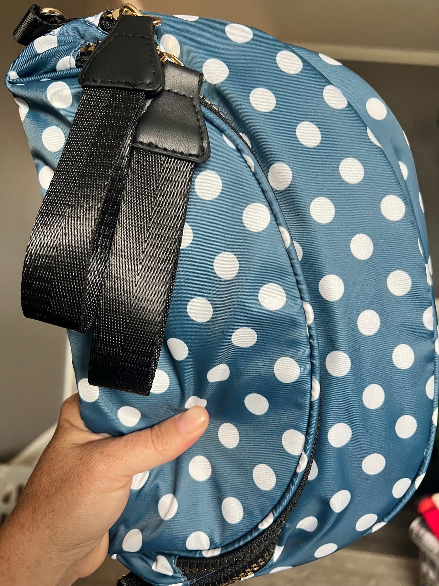 On the Go Polka Bot Bum Bag