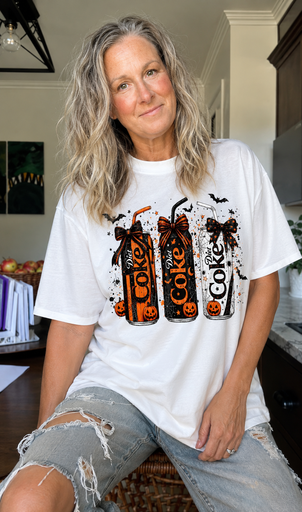 Spooky Sips Diet Coke Graphic Tee