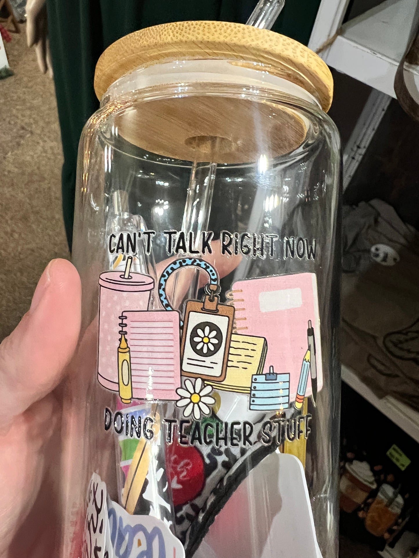 Teacher Inspired Water Glass Gift Set