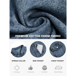 Drop it Like It’s Hot Oversized Cropped Denim Jacket