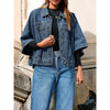 Drop it Like It’s Hot Oversized Cropped Denim Jacket