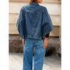 Drop it Like It’s Hot Oversized Cropped Denim Jacket