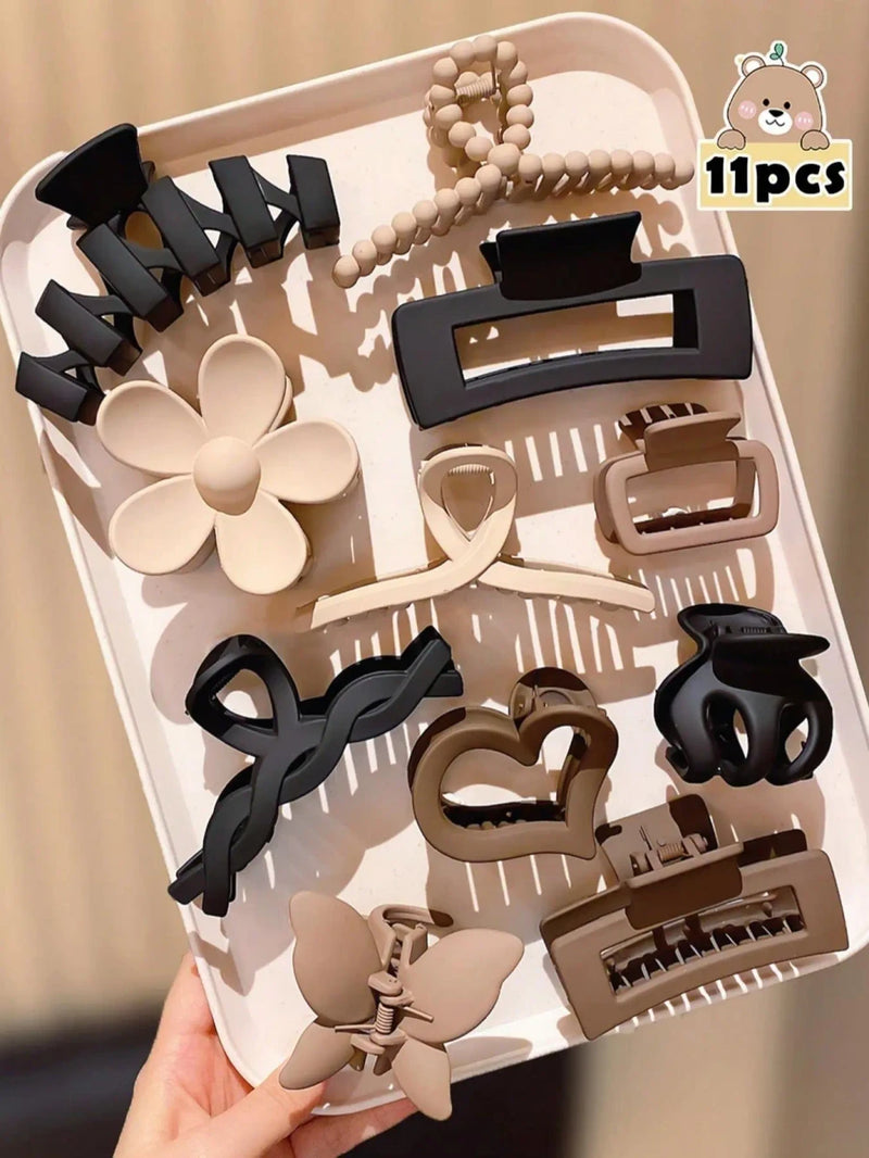 Whole Lot of Hair Matte Hair Claw Set