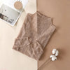 Floral & Lace Mesh Long-Sleeve Top