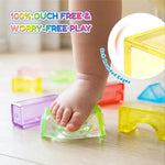 Squish & Play Jelly Stacking Building Blocks