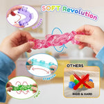 Squish & Play Jelly Stacking Building Blocks