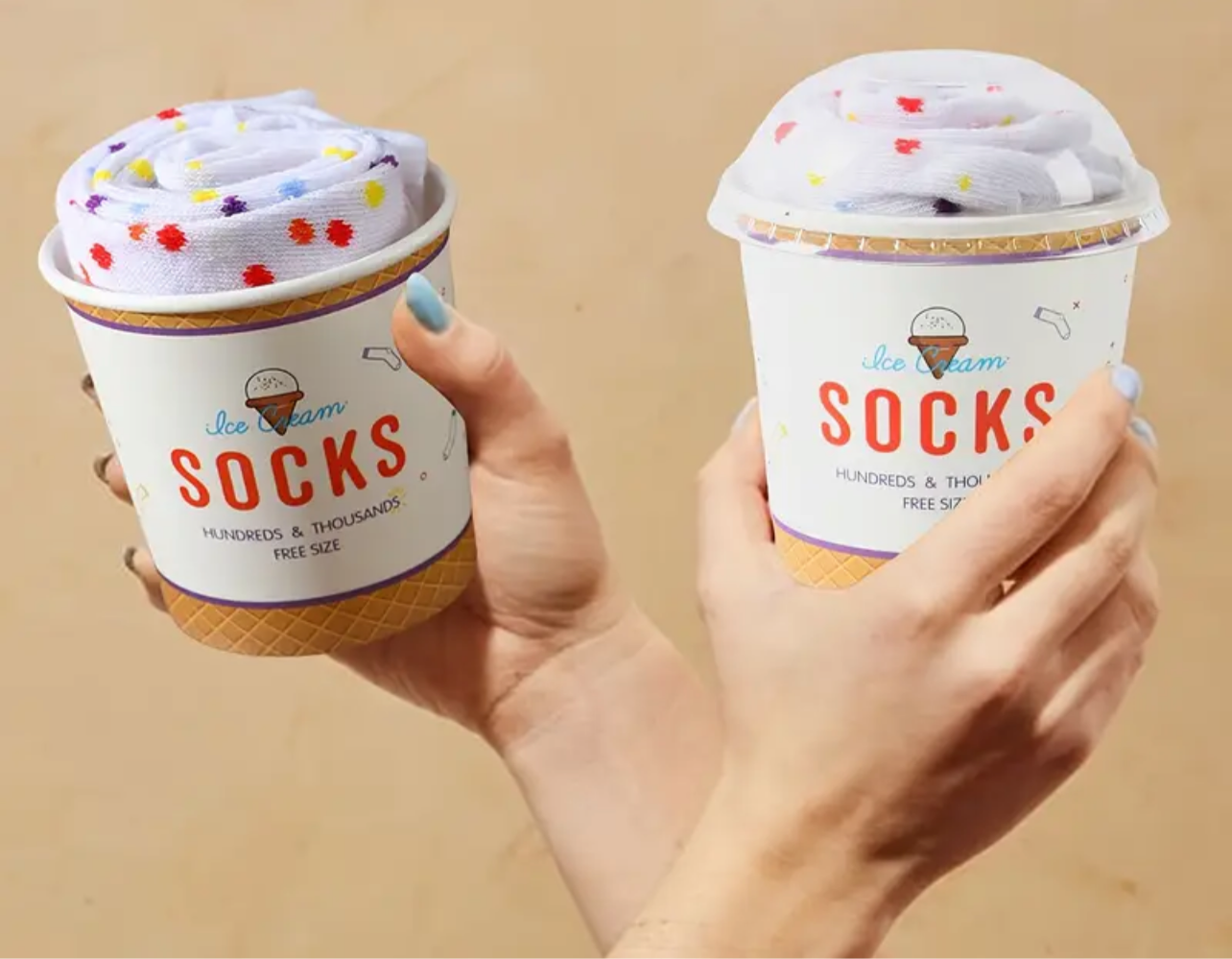 Ice Cream Sock Giftset