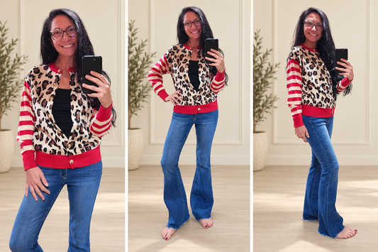 Wild About Stripes Cardigan