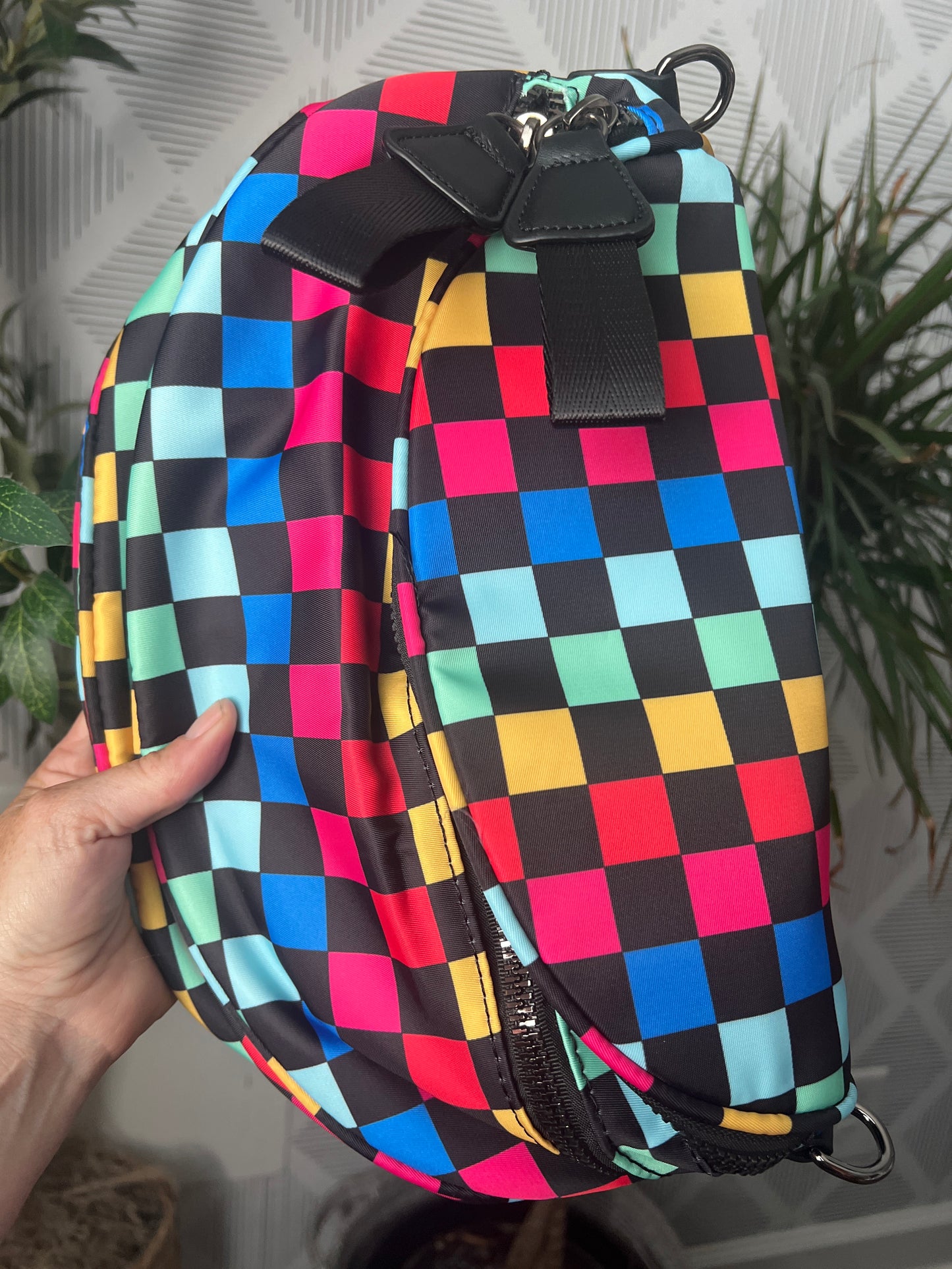Carry Everything Large Checker Bum Bag 💚Mega Seller💚