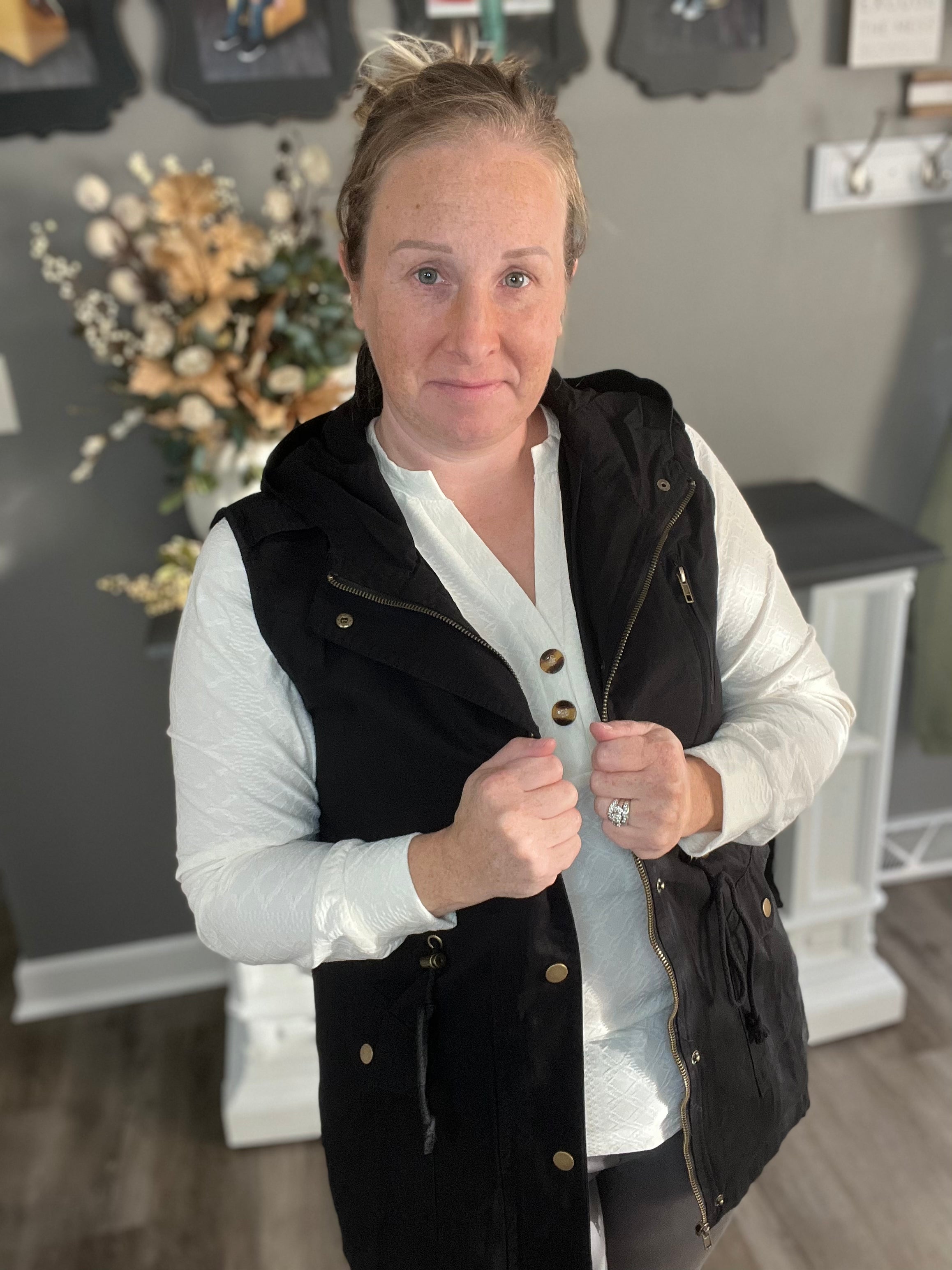 Lightweight Utility Zip Up Vest FINAL SALE – Krickette & Lime Boutique