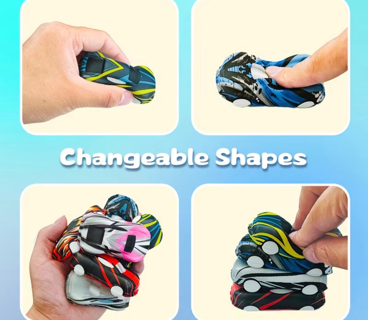 Squish Em Race Car 💚Viral Trend💚