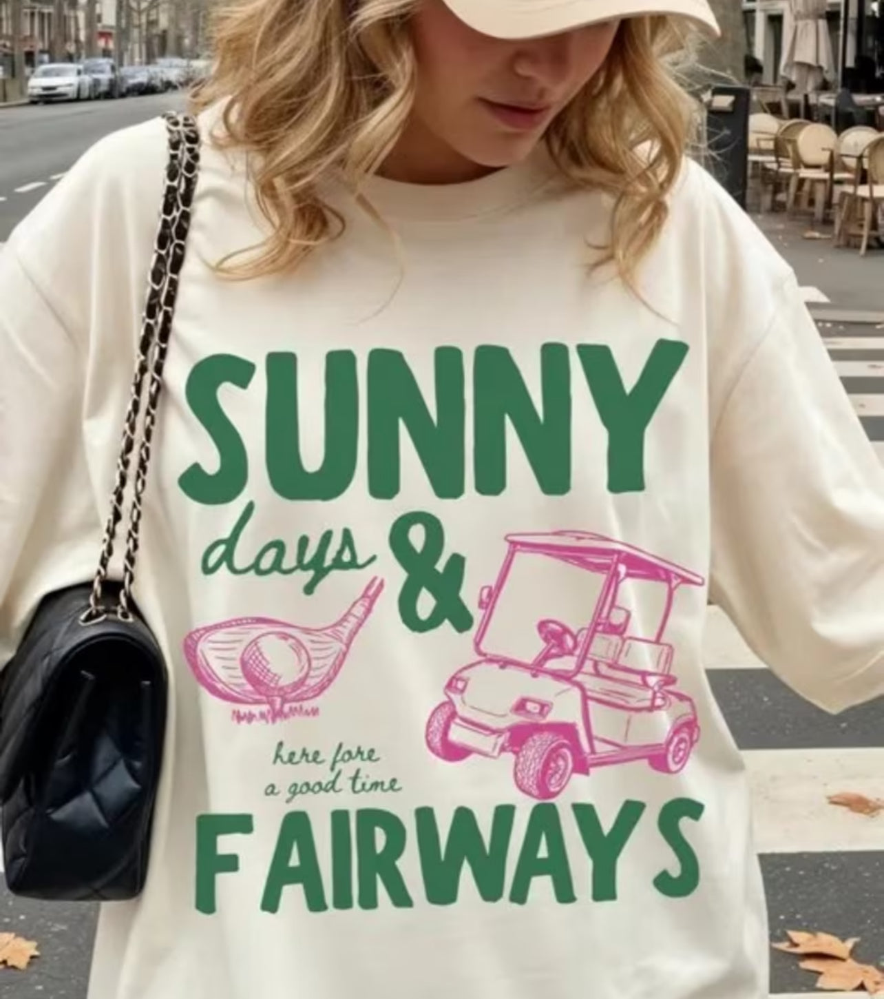 Sunny & Fairways Graphic Tee