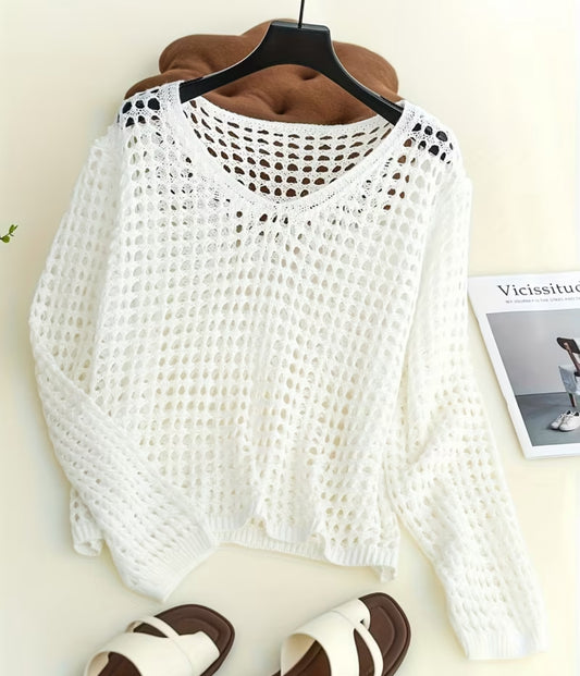 Seeing Sunsets Crochet Top