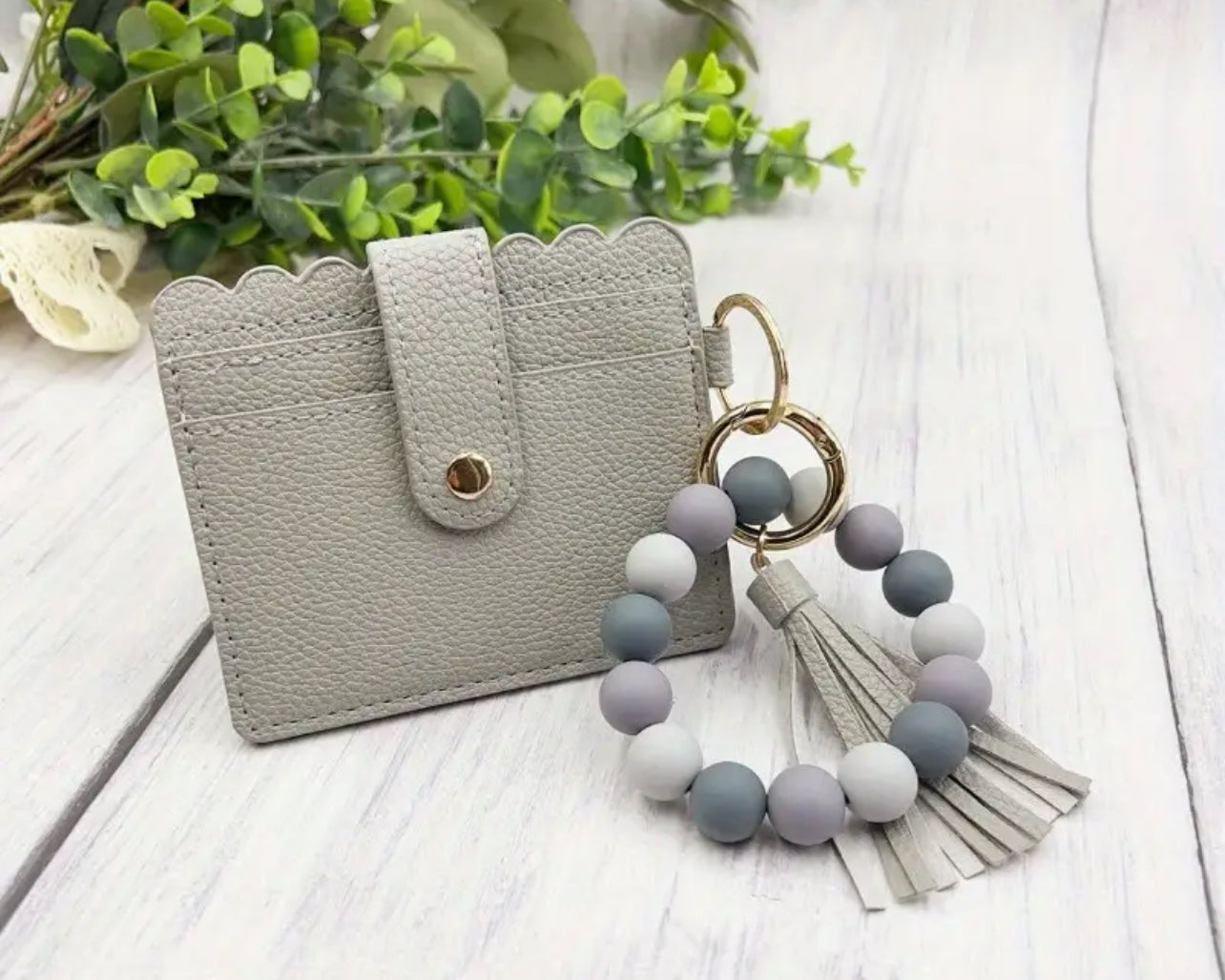 Silicone Wristlet With Wallet