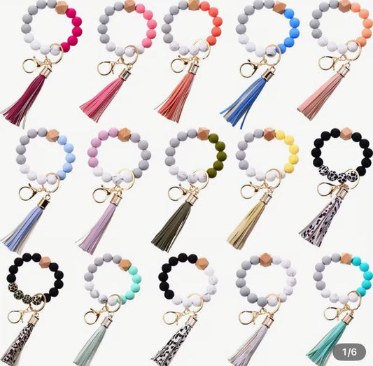 Silicone Bead Wristlet