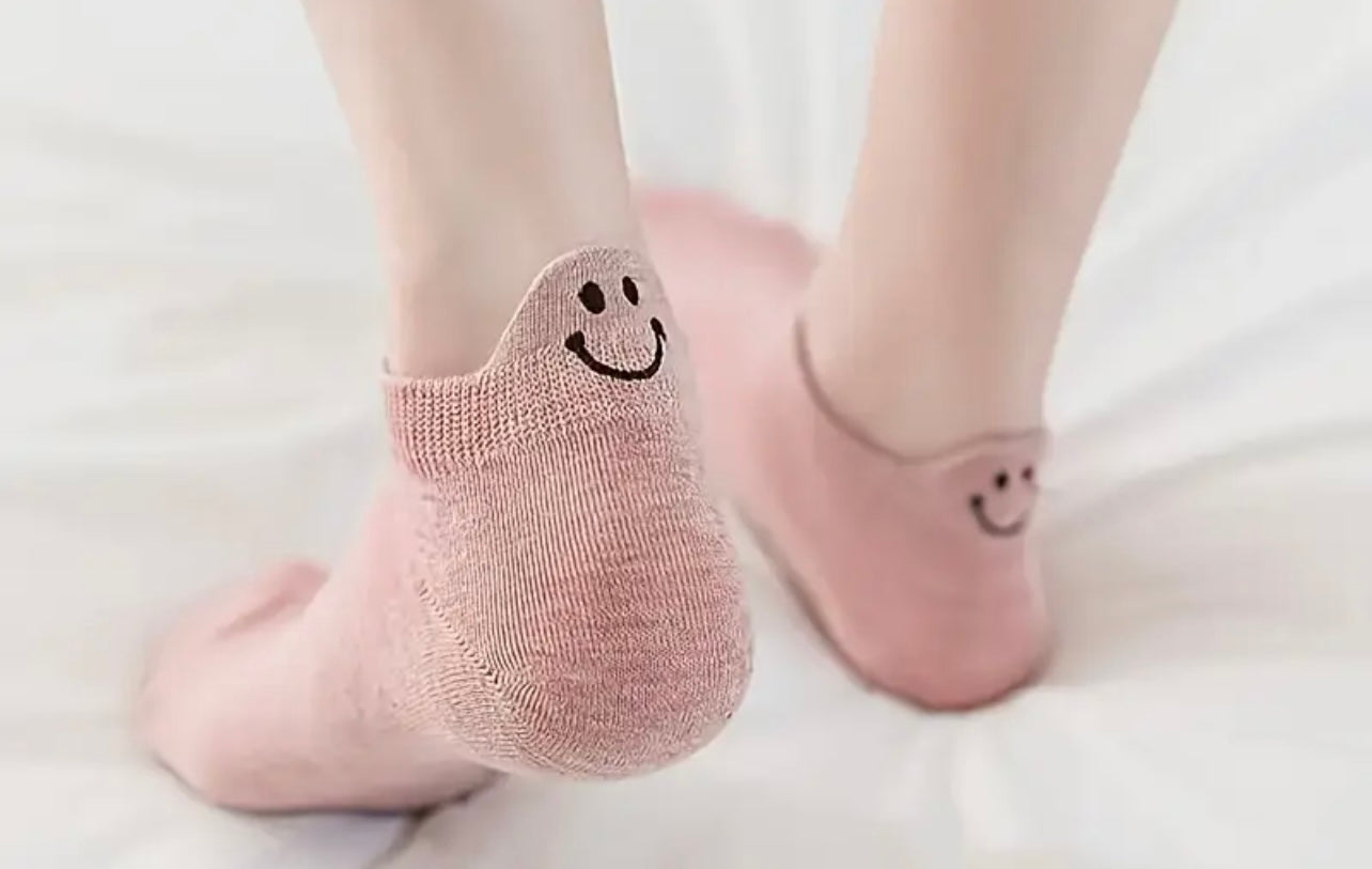 Smiles No-Show Sock