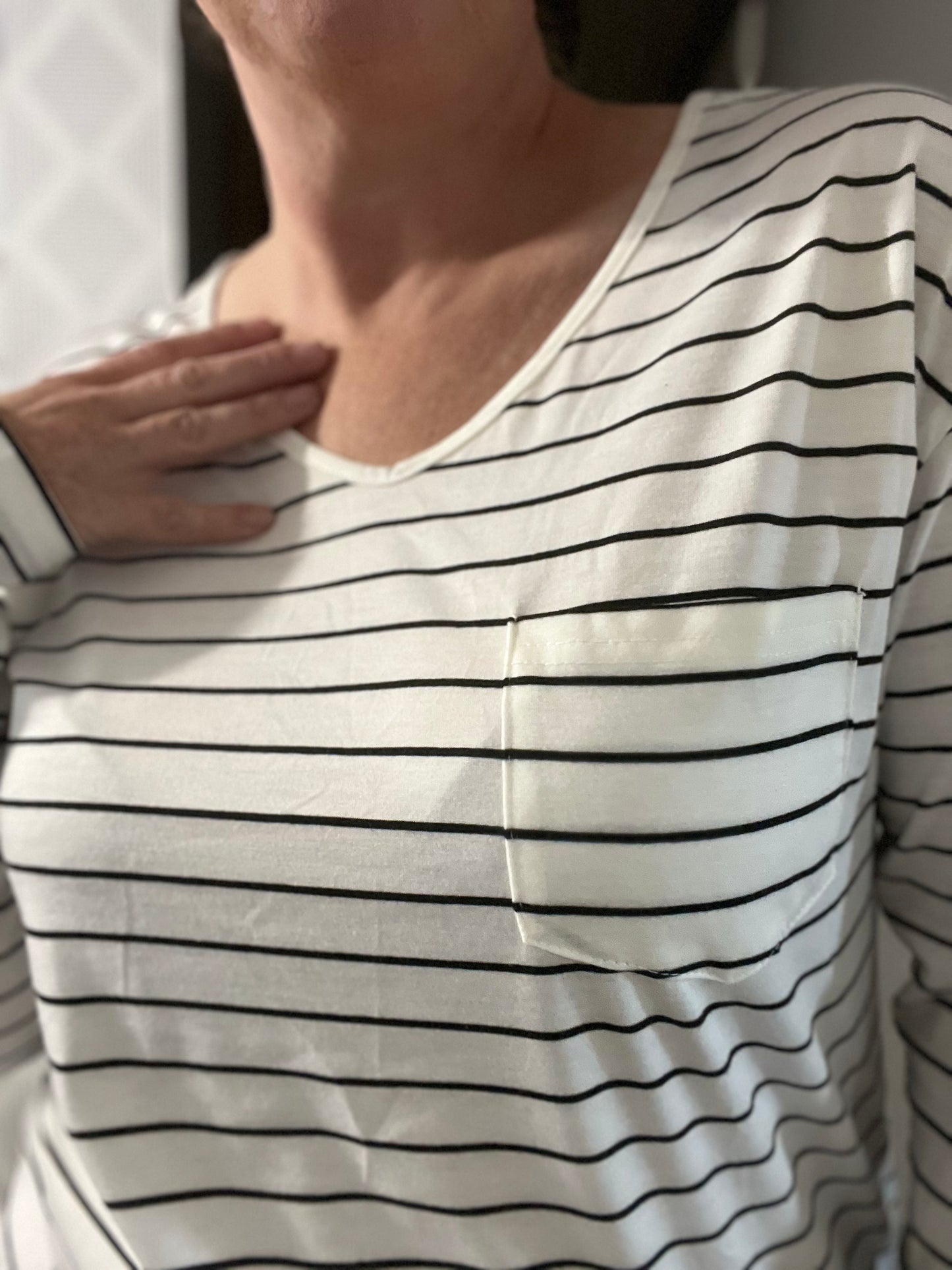 Striped Long Sleeve T-Shirt