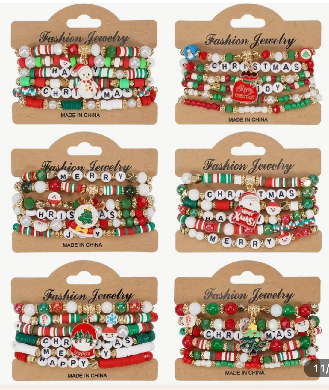 Christmas Bracelet Packs