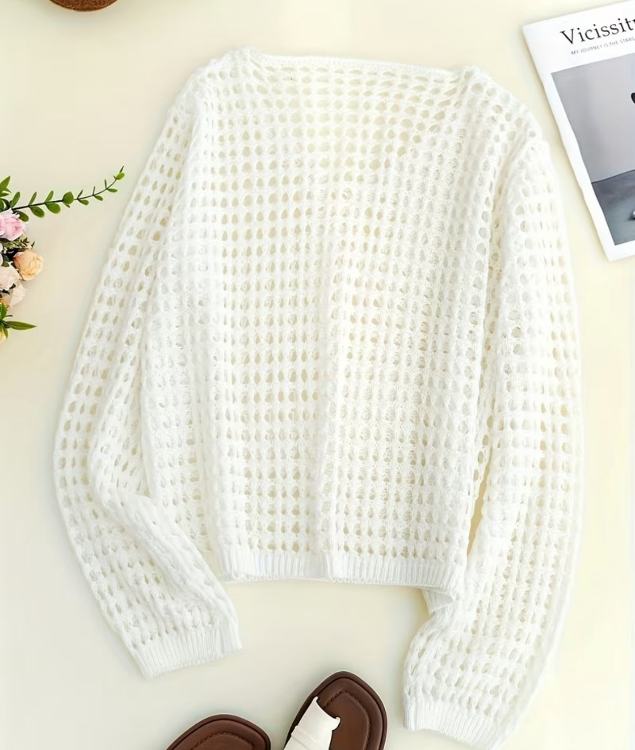 Seeing Sunsets Crochet Top