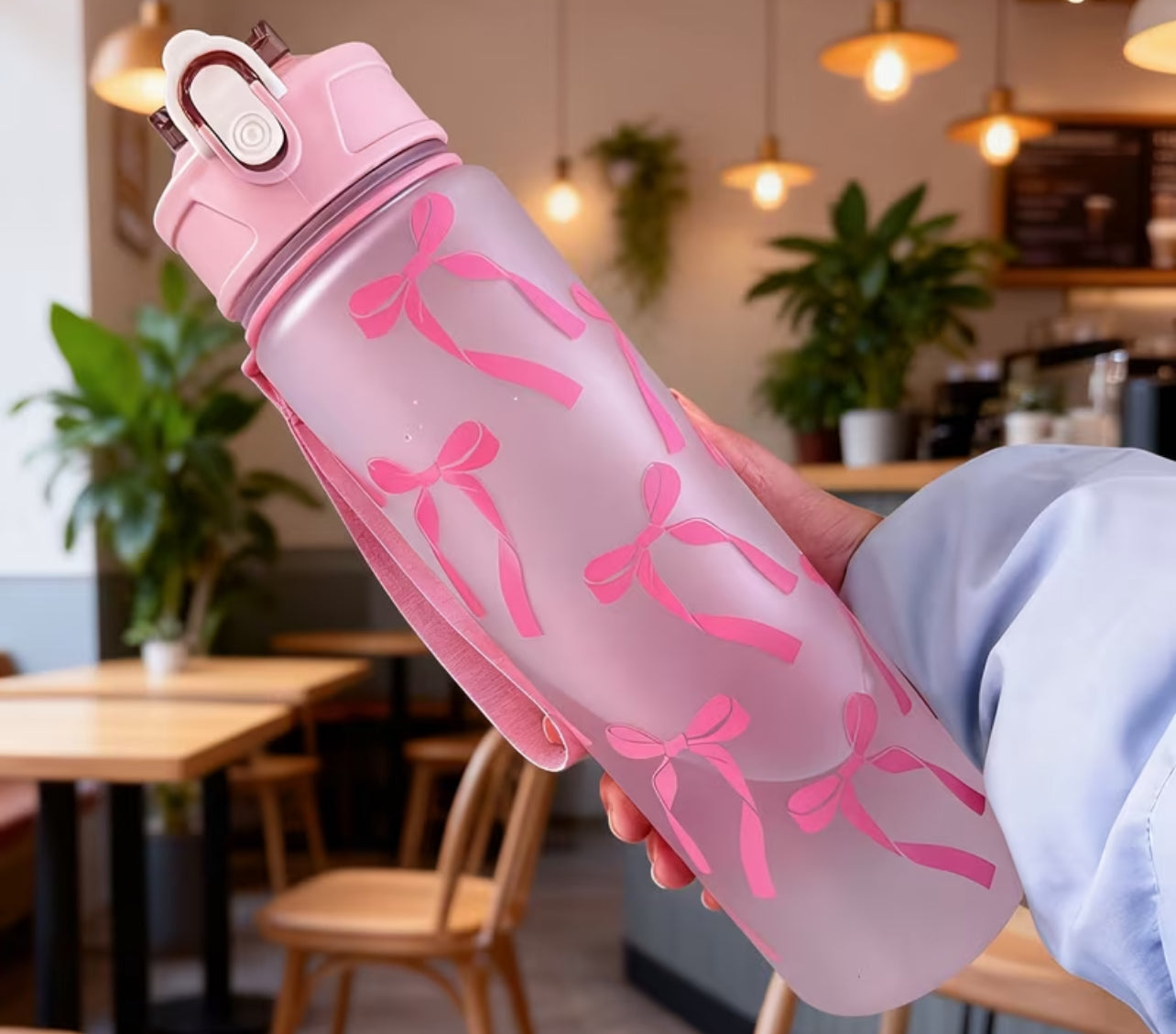 Fashionably Hydrated Water Bottle