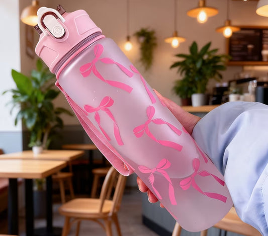 Fashionably Hydrated Water Bottle