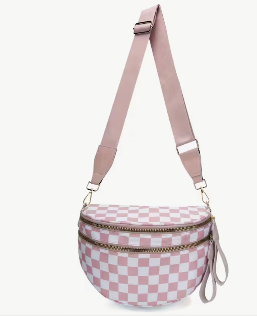 Carry Everything Large Checker Bum Bag 💚Mega Seller💚