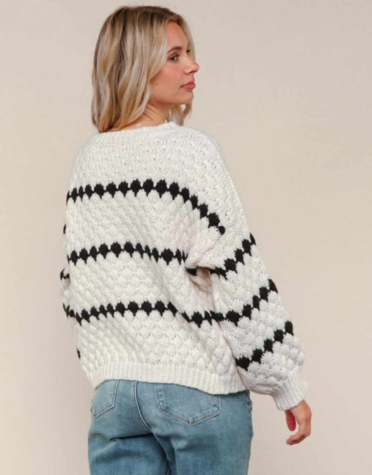 Cozy Chunky Weave Pullover Sweater