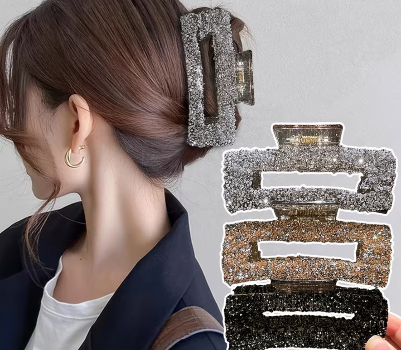 All That Glitz Claw Clip