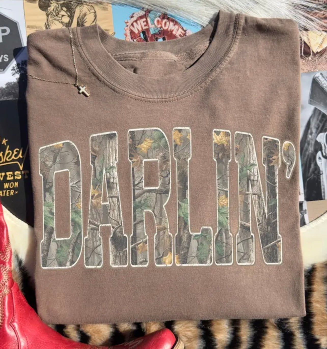 Camo Darlin’ Tee
