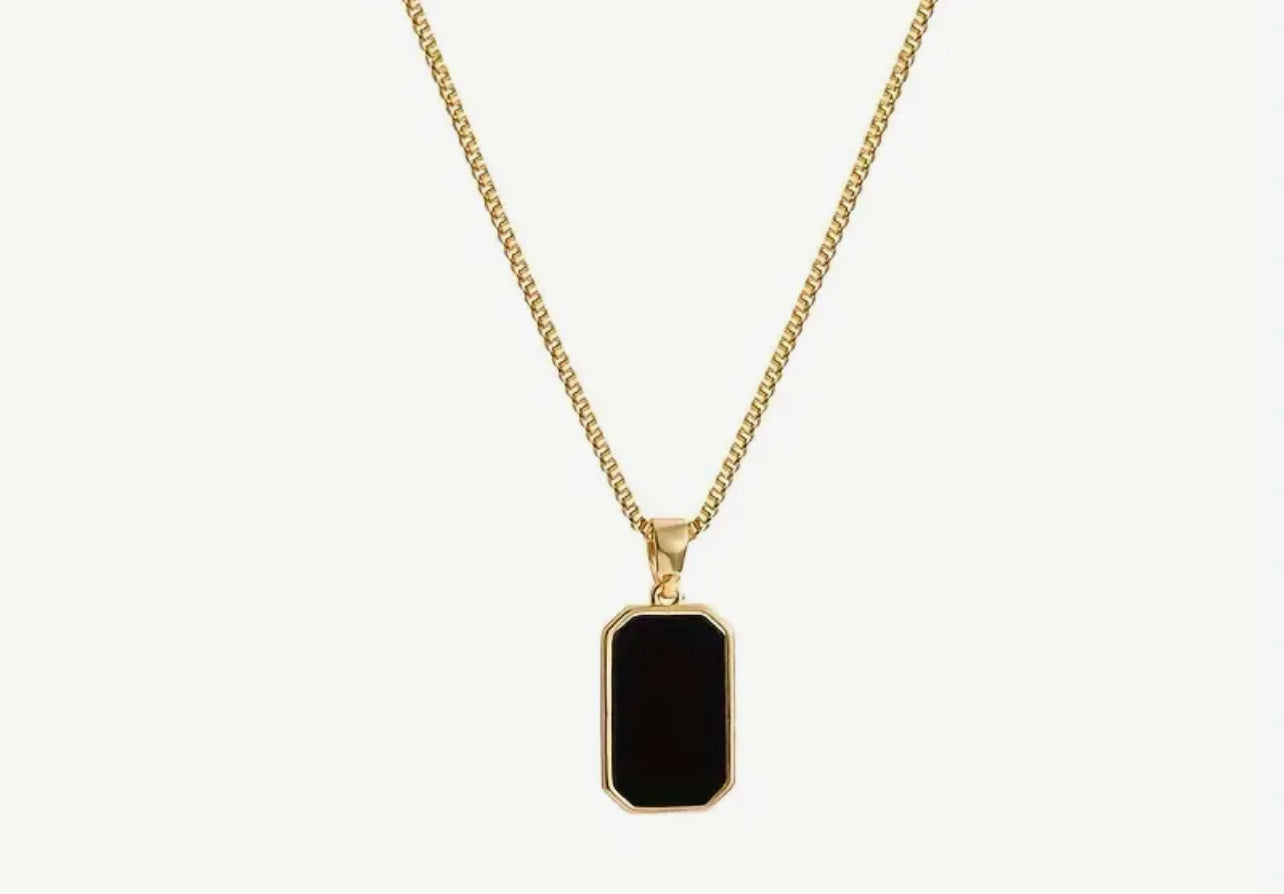 Square Pendant Necklace