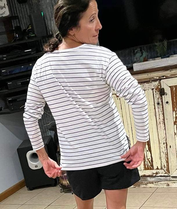 Striped Long Sleeve T-Shirt