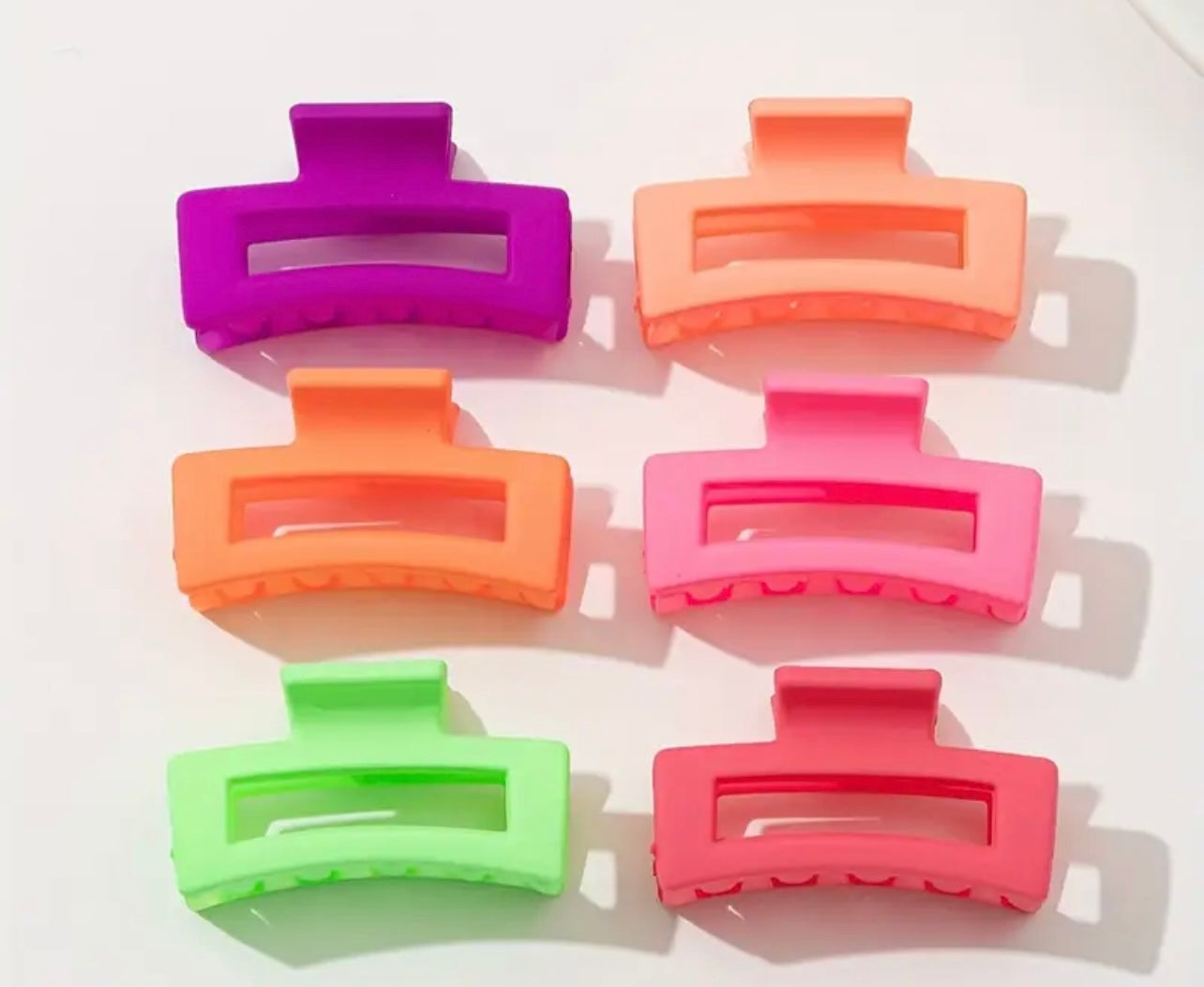 Bright Mini Claw Clip Set