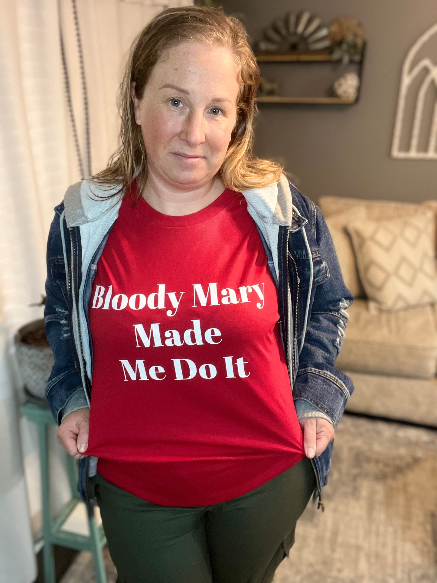 Bloody Mary Made Me Do It Graphic Tee