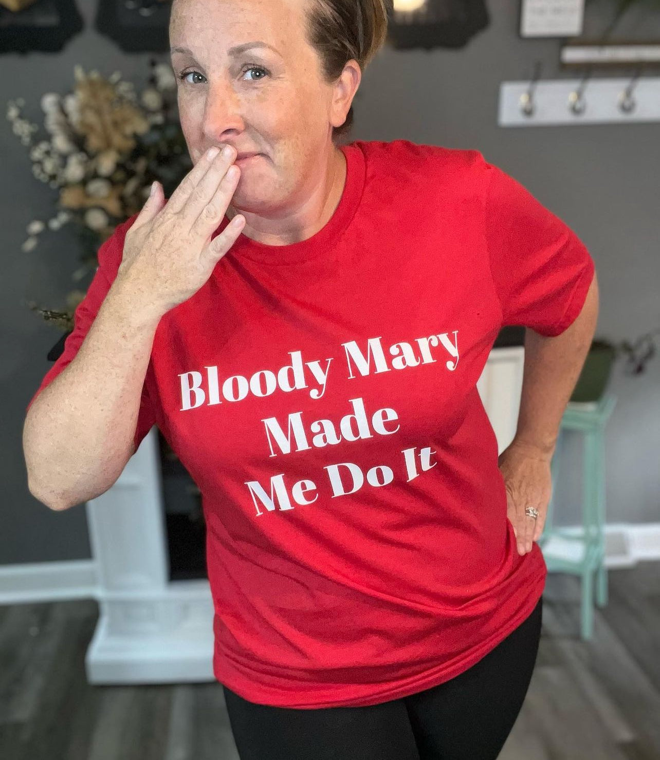 Bloody Mary Made Me Do It Graphic Tee