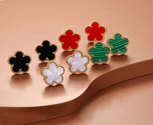 Clover Earring Set