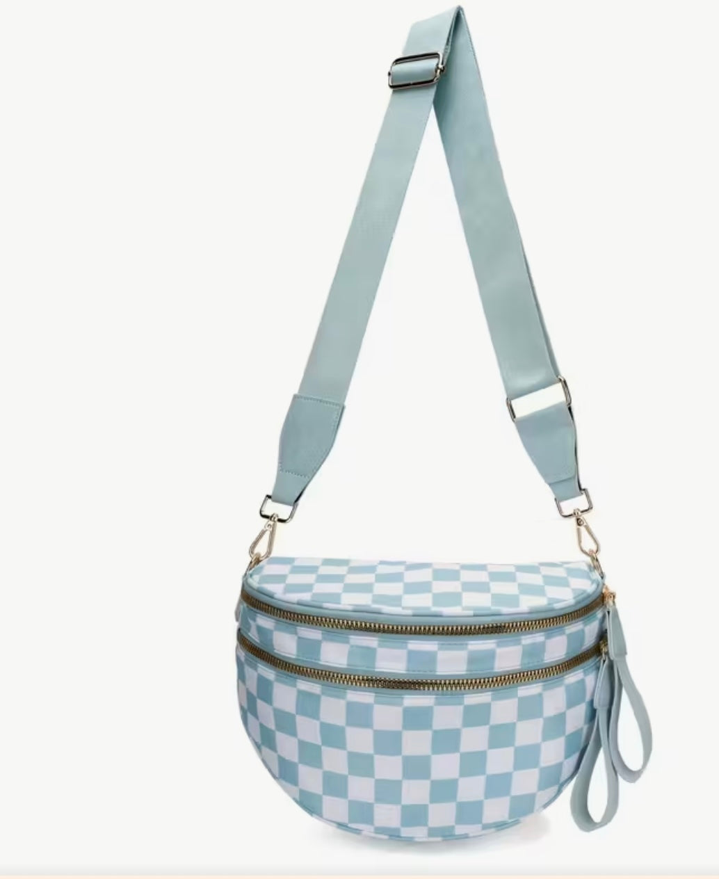 Carry Everything Large Checker Bum Bag 💚Mega Seller💚