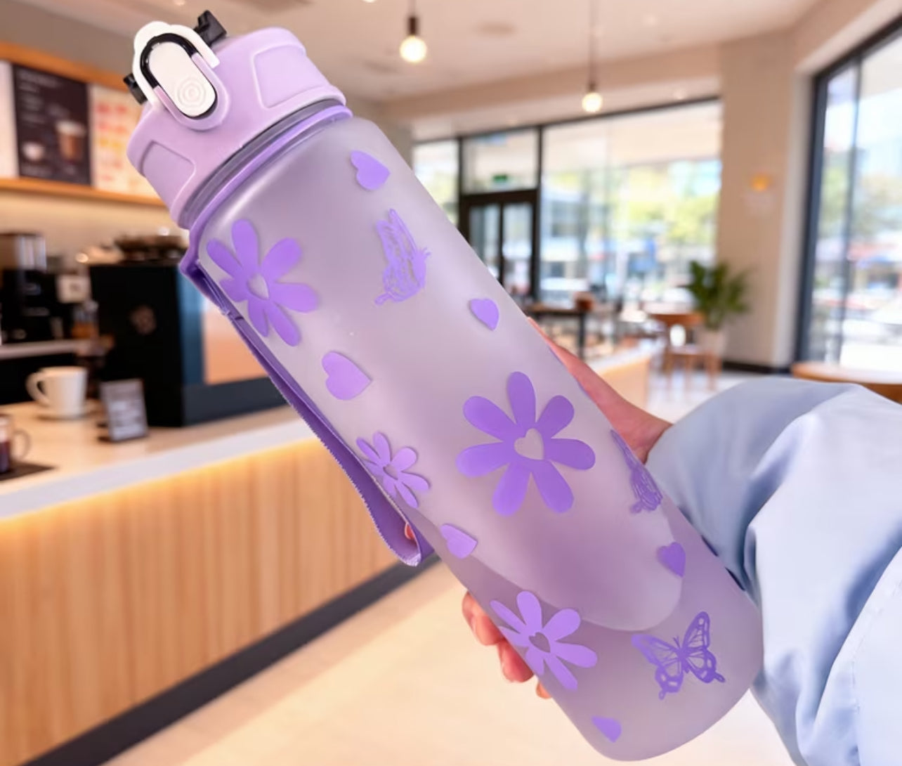 Fashionably Hydrated Water Bottle