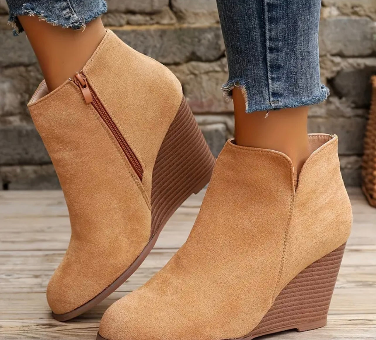 Wedge Ankle Boot