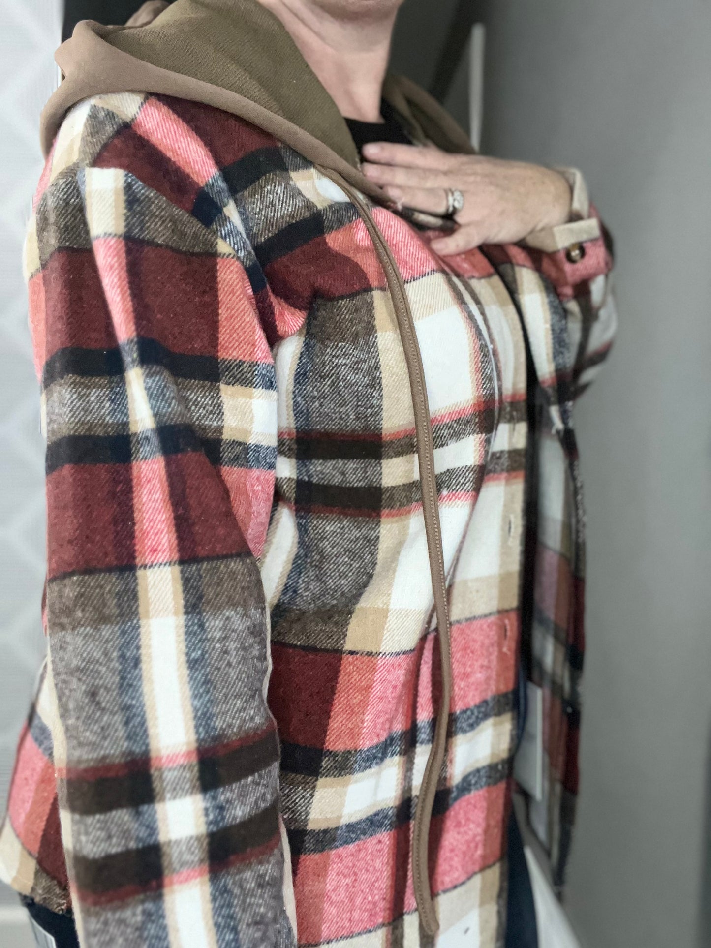 Plaid About You Shacket