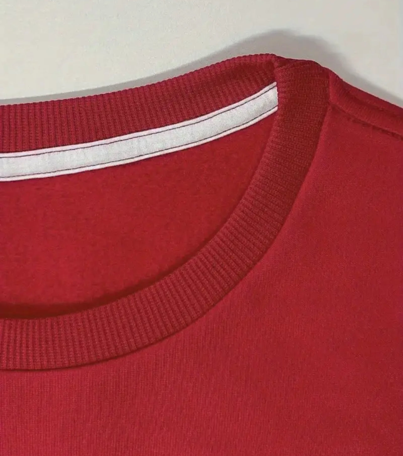 Cherry Red Mama Fleece Crew